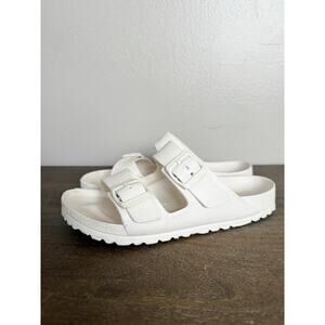 Birkenstock Arizona EVA Sandals White Size 36 (US 5) EUC